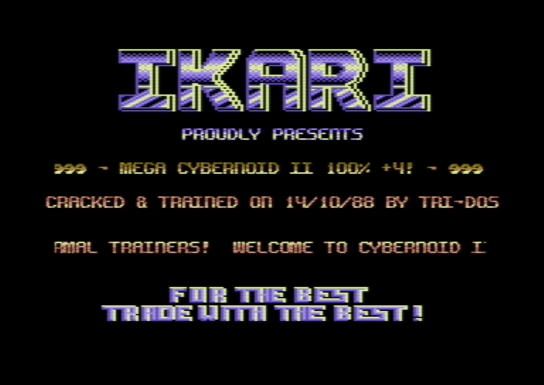 Cybernoid II: The Revenge C64 Screenshot