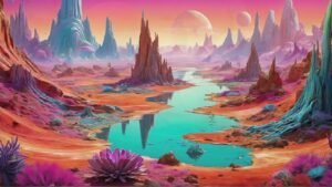 Artistic AI Images Generated by free stable diffusion plugin for Krita ( Four Seasons Theme)