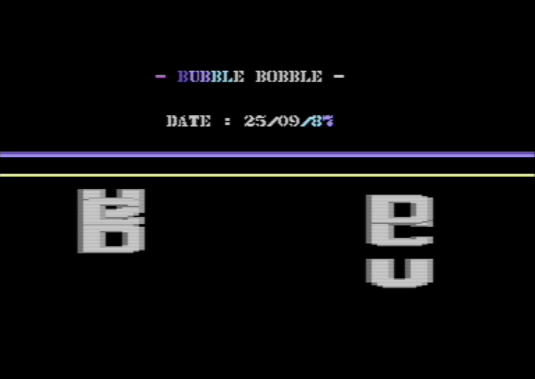 Bubble Bobble Gameplay
