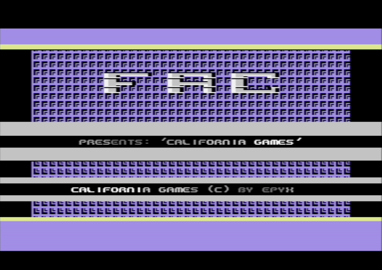 California Games Gameplay
