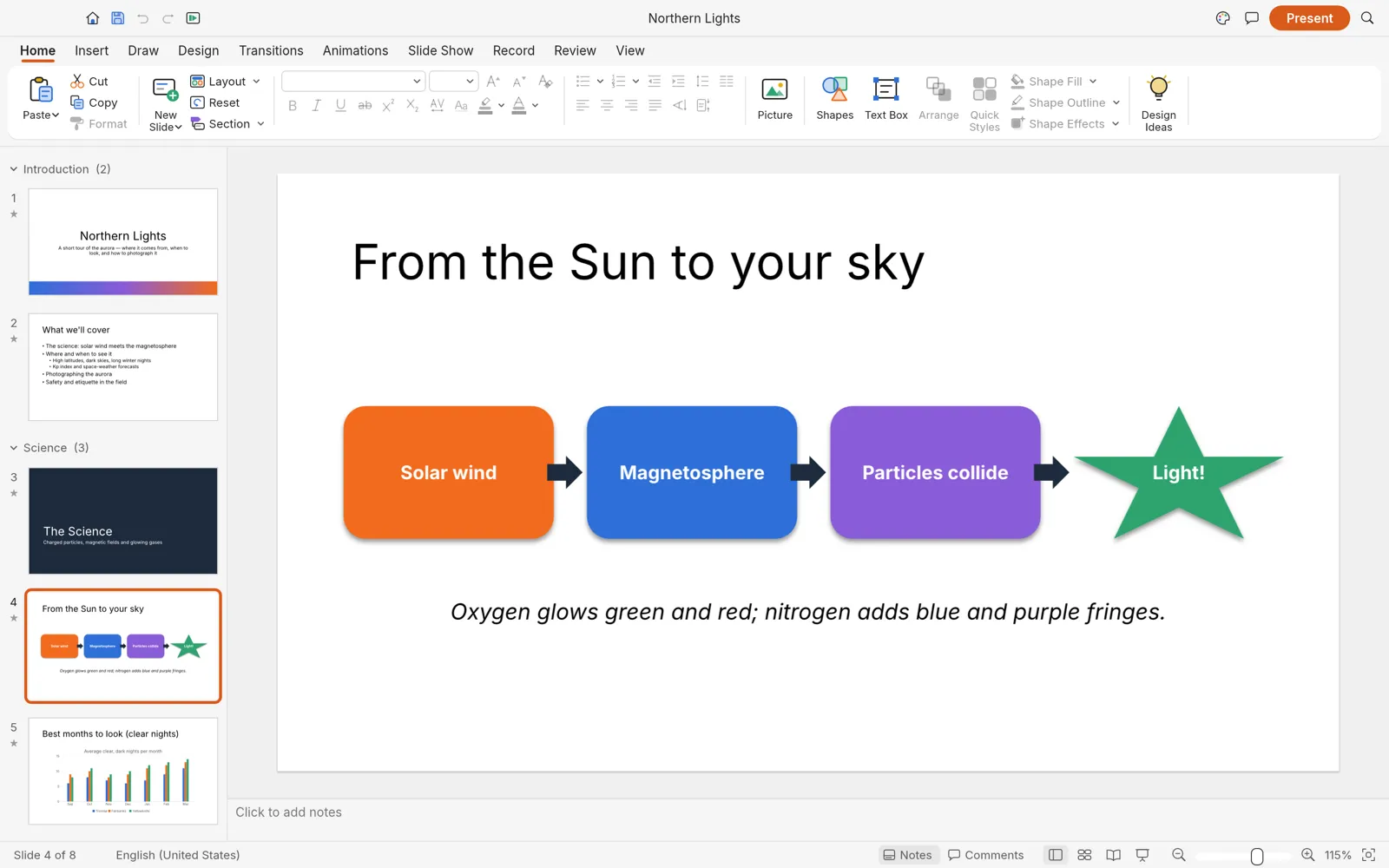 DeckCraft PowerPoint Klonu Arayüzü
