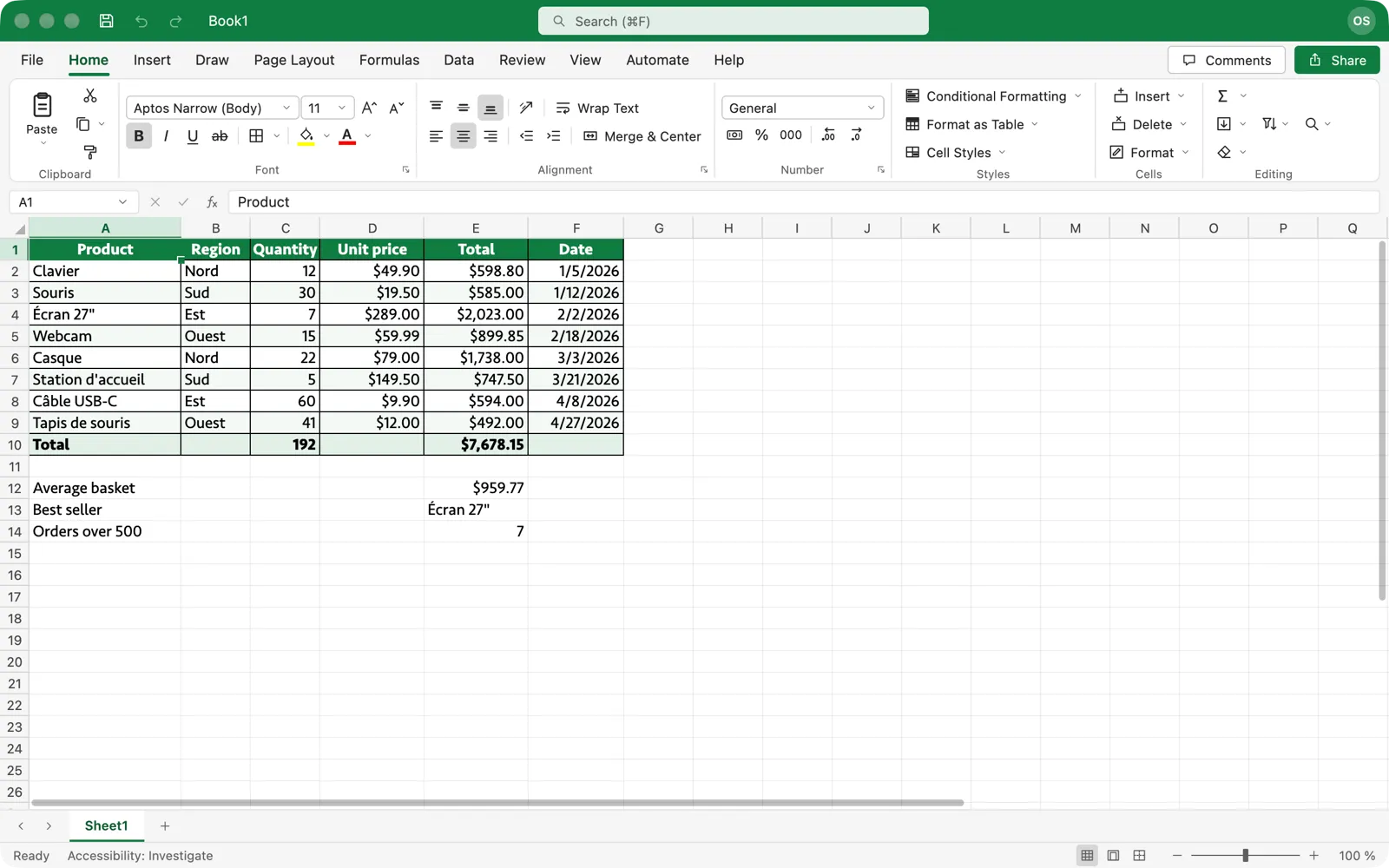 OpenSheet Excel Klonu Arayüzü