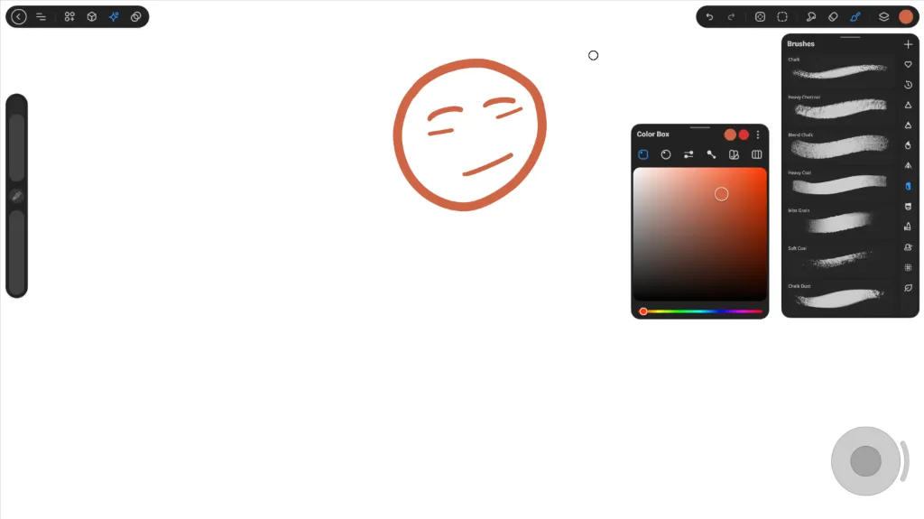 ProCraft Procreate Klonu Arayüzü