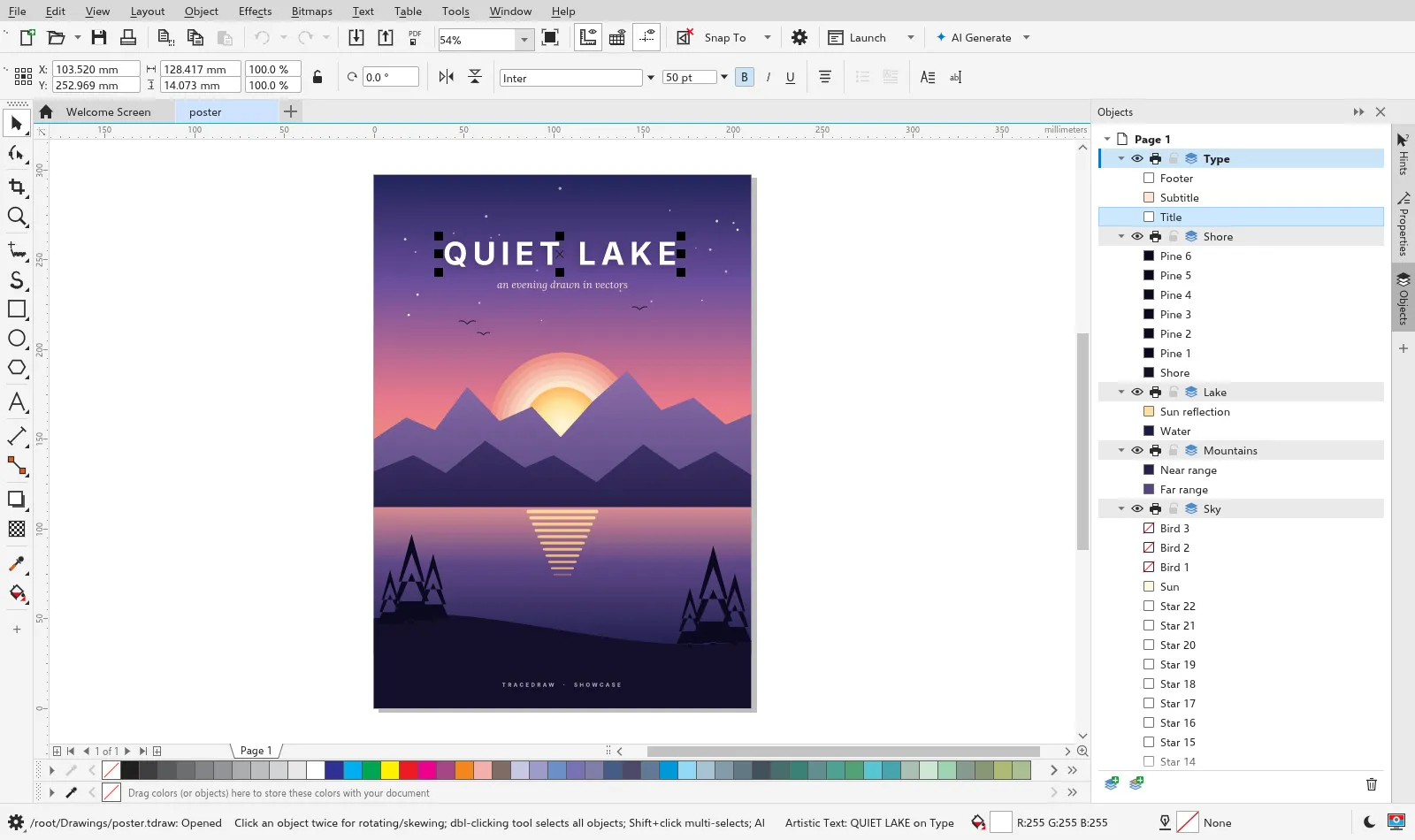 TraceDraw CorelDRAW Klonu Arayüzü