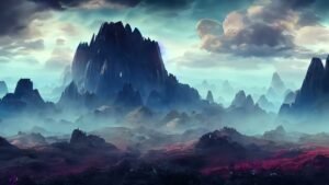 Epic Music with Mysterious Planet Images generated by Artificial Intelligence