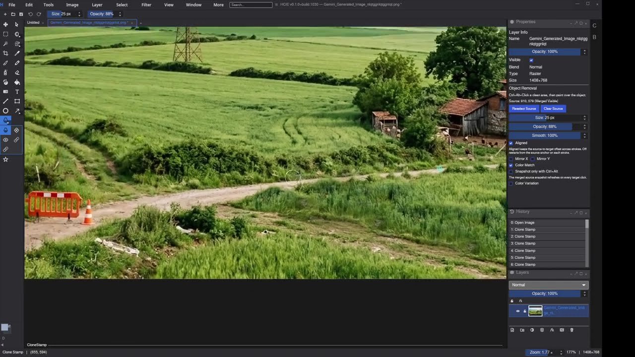 How to Remove Objects from Photos with Stamp Tool