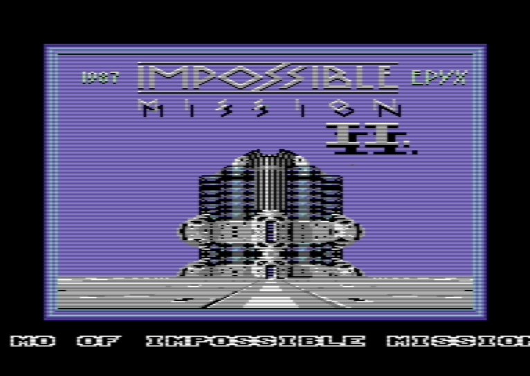 Impossible Mission II Cover