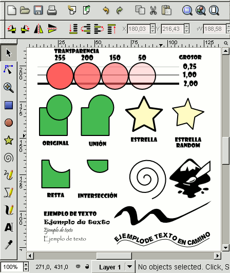 Inkscape Arayüz Ekran Görüntüsü