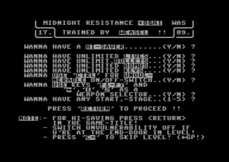 Midnight Resistance Cover