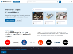 3D Warehouse (by SketchUp): The Massive Architecture & BIM Repository
