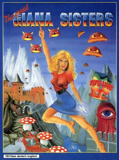 The Great Giana Sisters Cover